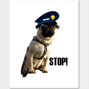 POLICE DOG Posters and Art